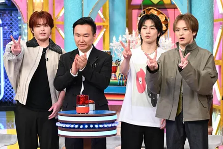 Travis Japan吉澤閑也＆松田元太＆松倉海斗、「全国ご当地早押しクイズ」大喜利回答にノリノリ