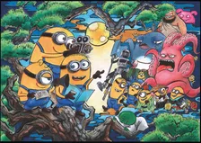 『ミニオンズ＆モンスターズ』×「鬼灯の冷徹」江口夏実がコラボ　“百鬼夜行”描き下ろしイラスト公開　入場者特典にも
