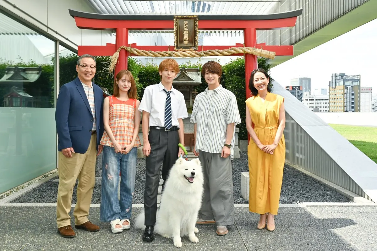 ACEes深田竜生＆浮所飛貴、ドラマ好スタートを願い“初回祈願”　作品を待ちわびる視聴者への感謝込める