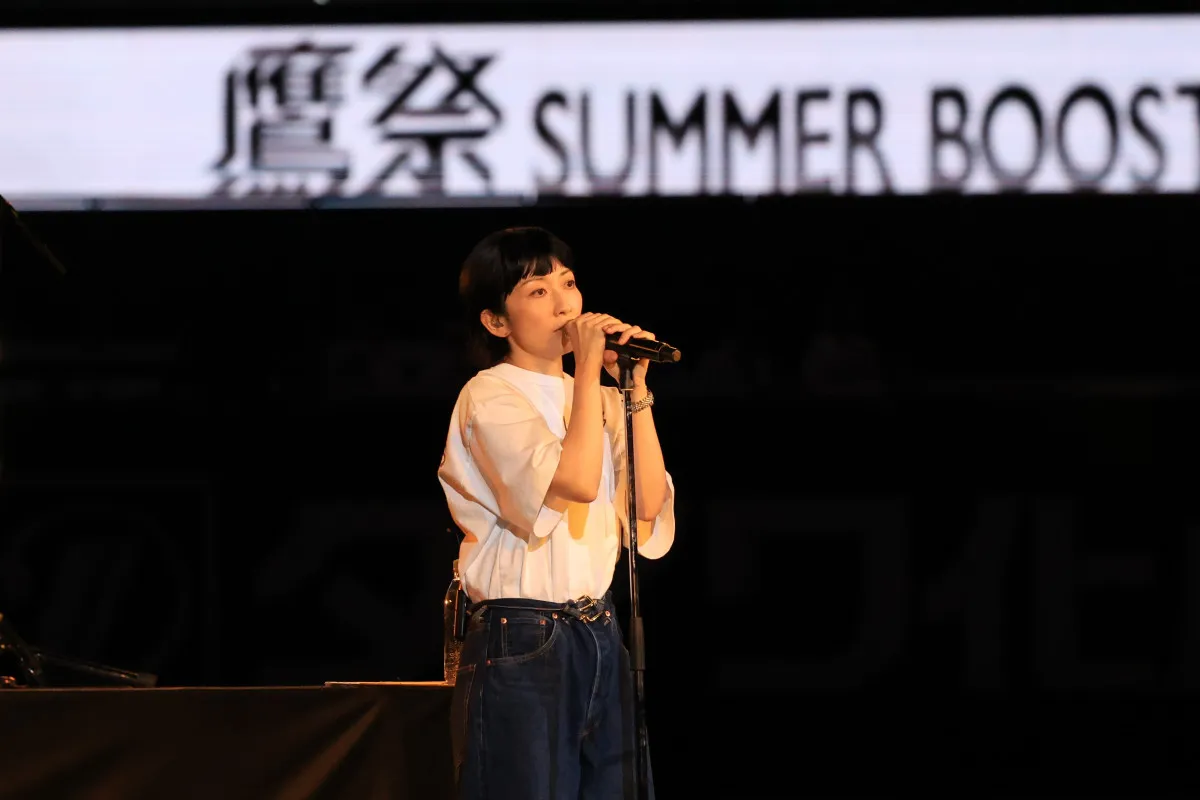 持田香織、『鷹祭 SUMMER BOOST』で試合後に歌唱　熱気残る球場で美声を響かせる「最高に気持ちよく歌わせていただきました」
