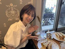 北川景子、パリ観光楽しむオフショットを大量投稿　“おみやげ”のボウルにえだまめ盛った様子も紹介「絵柄が素敵」「絵画みたい」