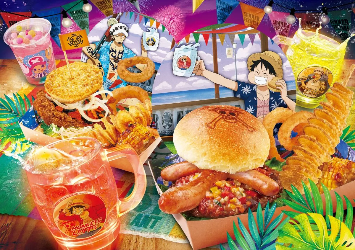 USJ『ワンピース・プレミア・サマー』フード＆グッズ情報解禁　新作メニューそろう「麦わらの一味の宴レストラン」開催
