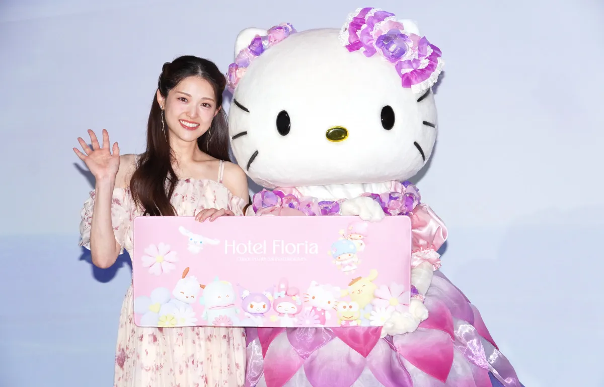 “さゆりんご”松村沙友理、娘“こりんごちゃん”は「シナモンちゃんにそっくり」　サンリオホテルで“双子カット”を熱望