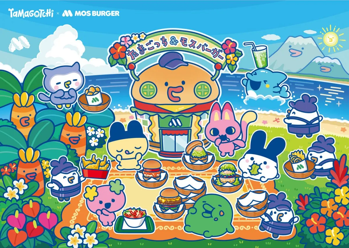 【きょうから】モスバーガーの“子ども向けセット”とたまごっちがコラボ　「きらきらし～る」など4種から1つおまけがもらえる