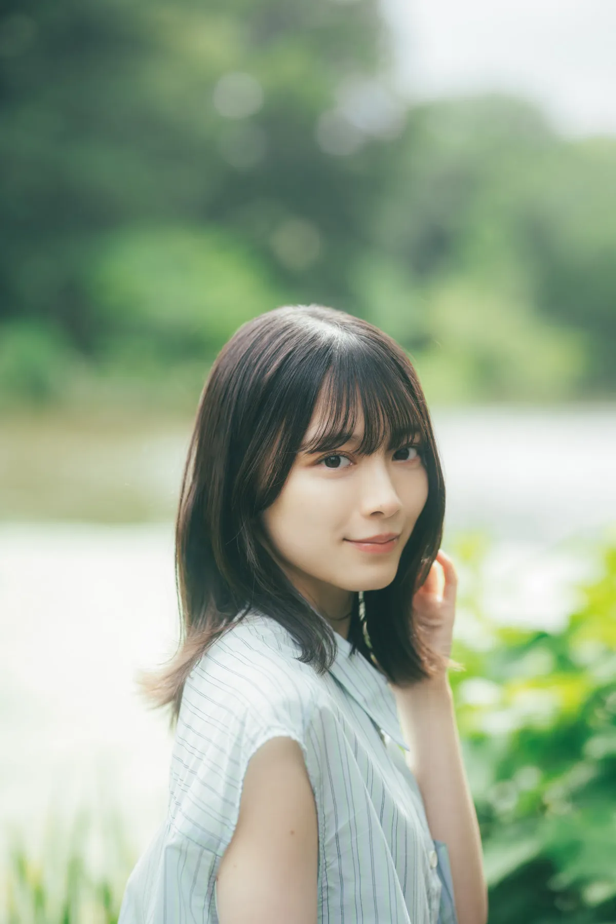 櫻坂46森田ひかる、『サンデー』表紙で魅力炸裂　大人“るんちゃん”に