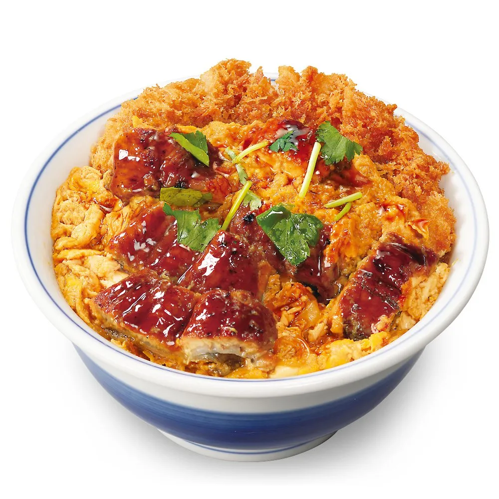 かつや「うなぎ」メニュー発表　ロースカツも欲張る『うな玉とロースカツの合い盛り丼』登場【価格】