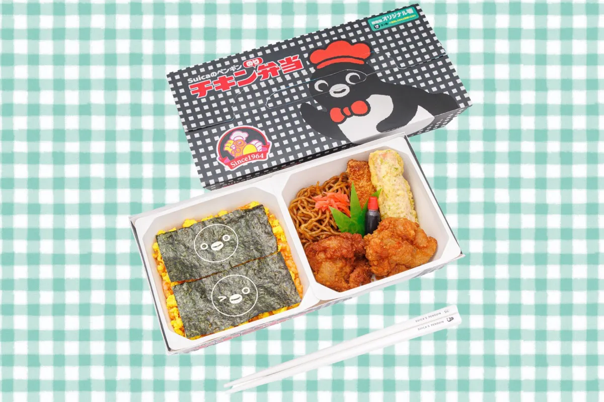 「Suicaのペンギン チキンのり弁」24日から販売へ　絵柄かわいい！保冷バッグも登場
