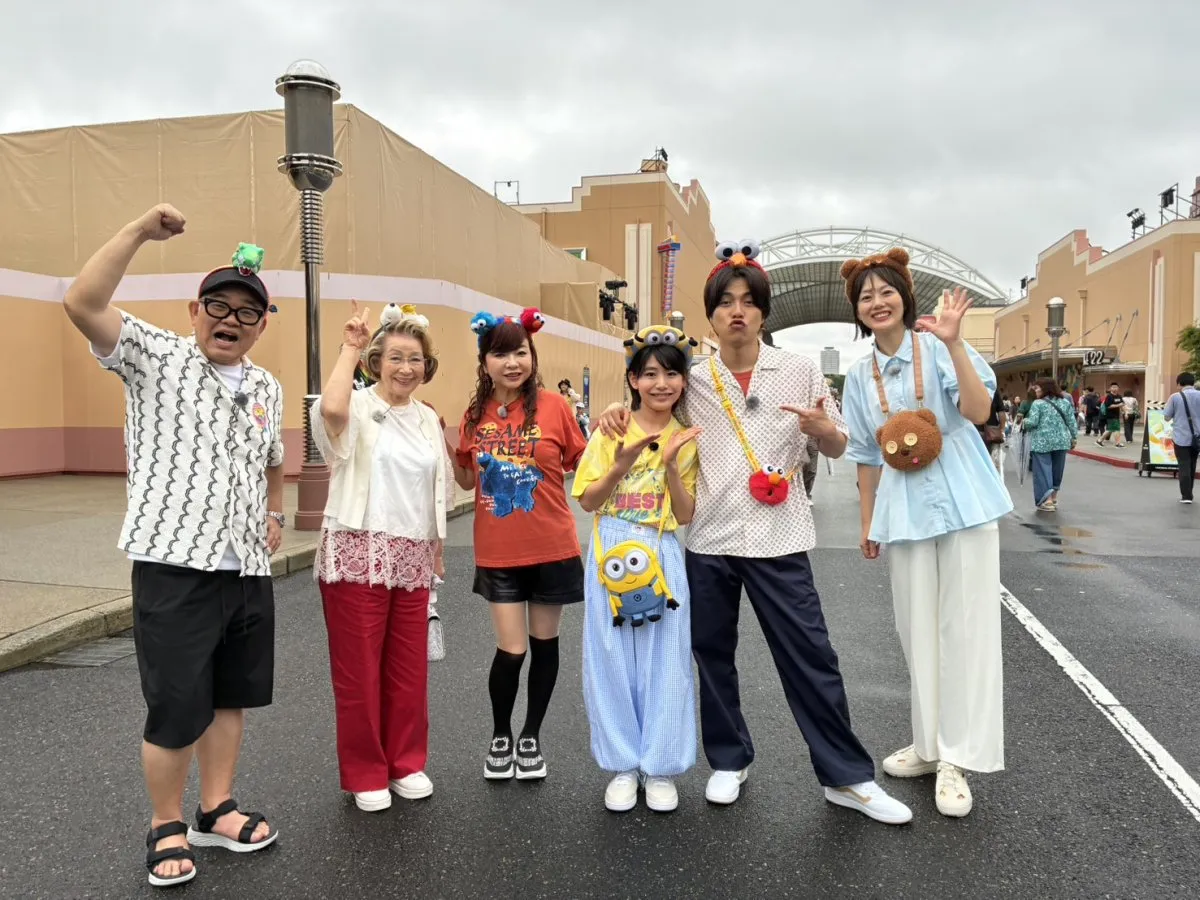 『モモコのOH！ソレ！み～よ！』レギュラー恒例旅ロケでUSJへ　“孫世代”岡野すこやかも登場