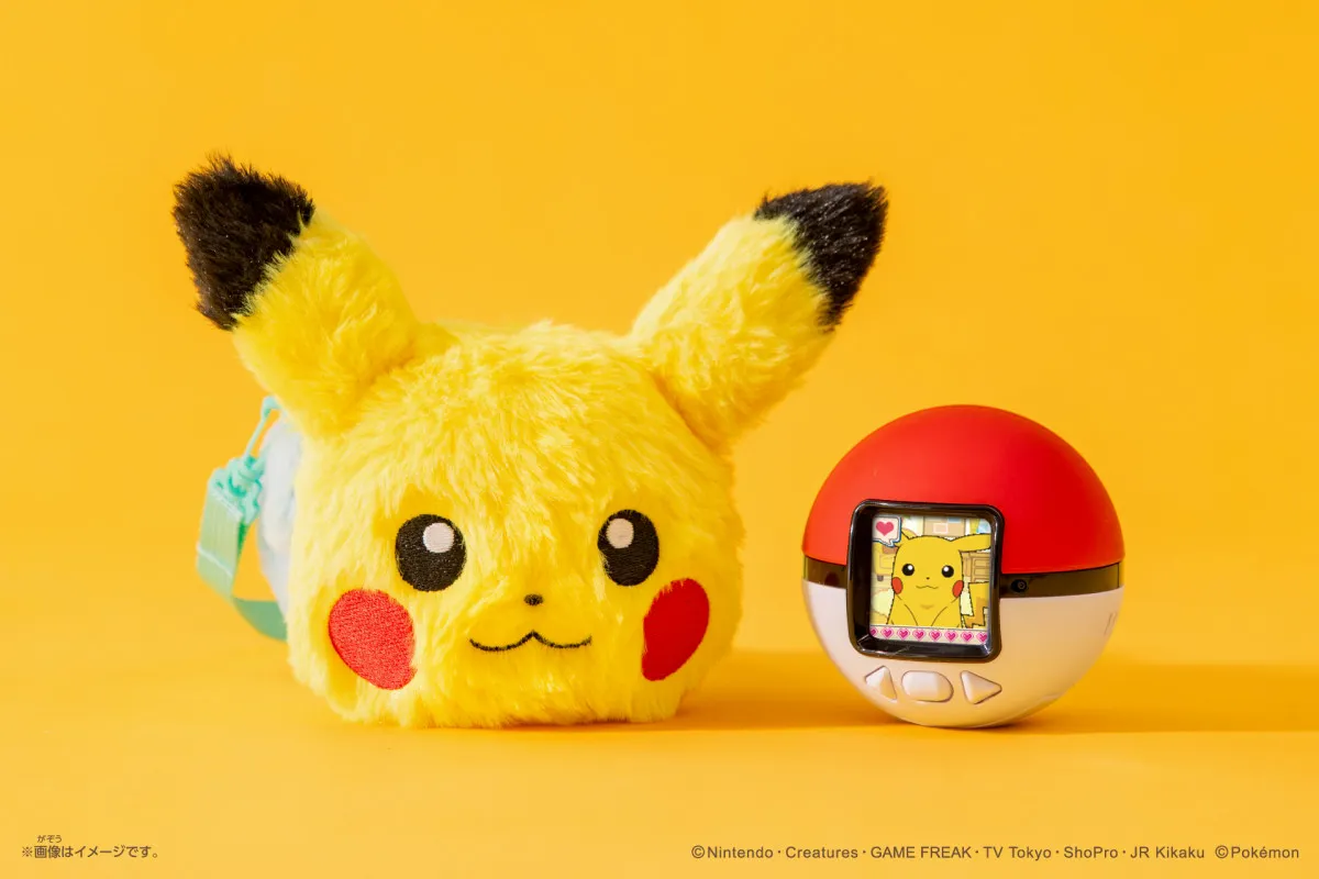 「ピカチュウをなでたい…」が現実に？　ポケモンファンの夢を叶えた『ポケなで』専用ポーチ登場