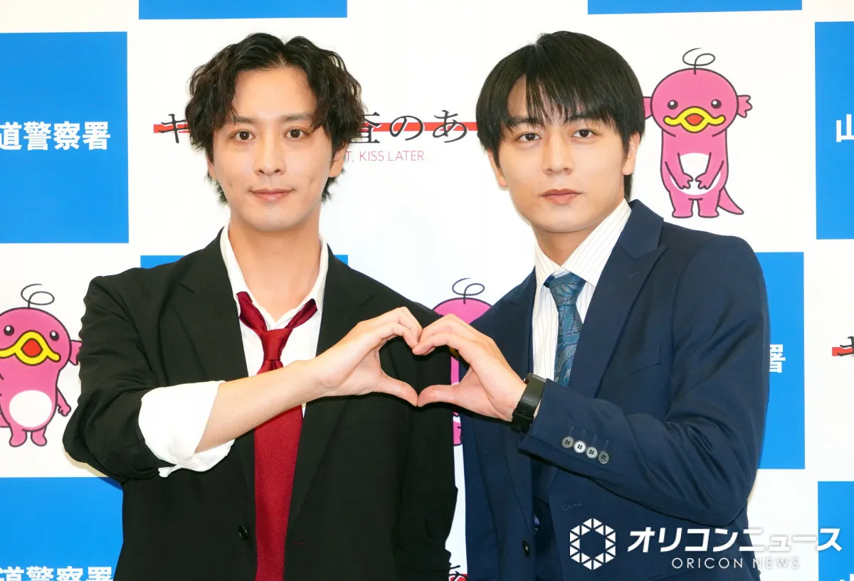 齋藤璃佑、3作連続警察官役も10回以上NG「手錠がかけられない」　渡部秀相手に実演