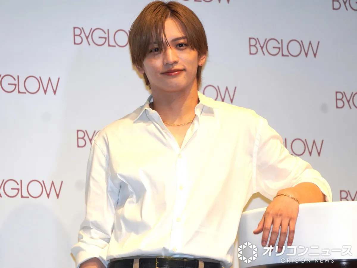 timelesz猪俣周杜、初の単独CMイベントに緊張「いつもメンバーが近くにいるので」