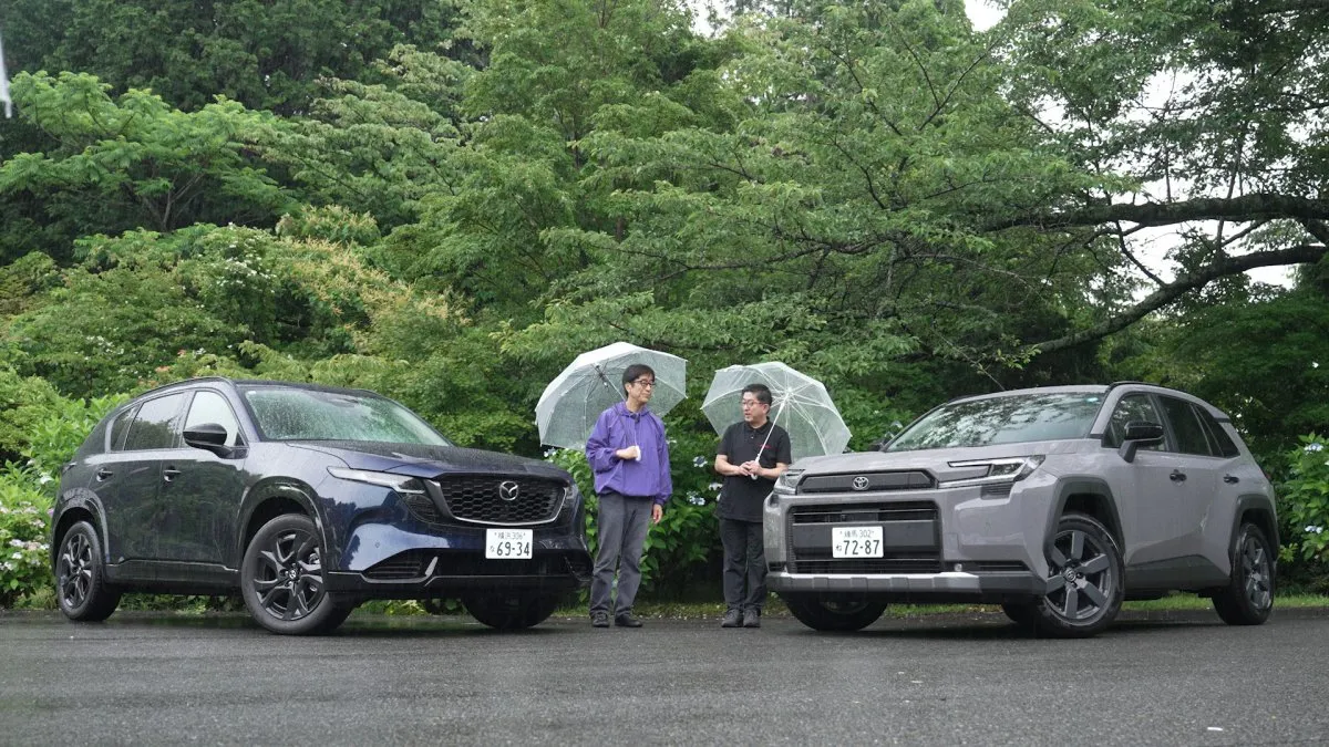 松任谷正隆、トヨタ、マツダの最新SUV2台を乗り比べ「時代がこういう形をもとめてるんだなぁ」