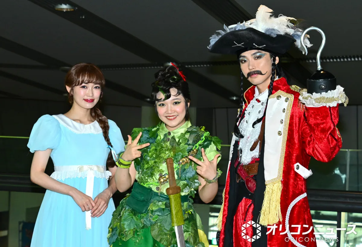 ピーター・パン役・山﨑玲奈、今年でラストフライング！4年目の集大成「今年も頑張って飛びます!!!」