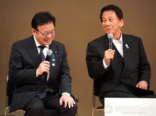 杉良太郎、“健康”について大臣に指摘　上野賢一郎厚労相タジタジ「ぜひソロで踊っていただいて」