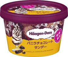 ハーゲンダッツ、秋の新作は“ご褒美サンデー”と和スイーツ 『バニラチョコレートサンデー』と『黒ごま＆きなこ』9・1登場
