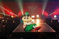 『クレしん』野原しんのすけ「TGC teen」登場　初ランウェイで観客のお姉さんに興奮「オラってにんきもの〜！」