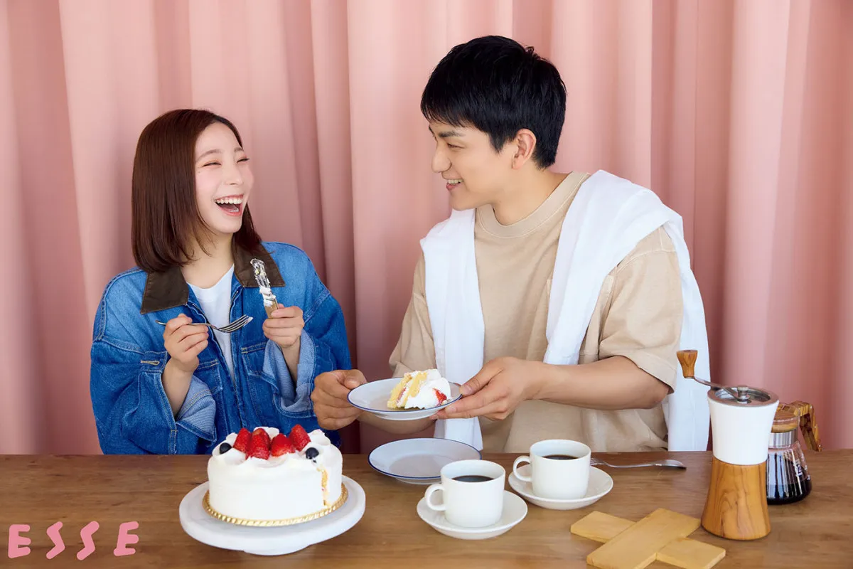 “りくりゅう”三浦璃来＆木原龍一、撮影中も息ぴったり…さりげなく“サポート”も　「好きな家事」は洗濯と掃除
