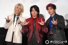 Mrs. GREEN APPLE、ネタバレ厳禁の『スパイダーマン』舞台あいさつ「見どころは全部」　藤澤涼架は目が不安げ＆若井滉斗はタイトル3連発