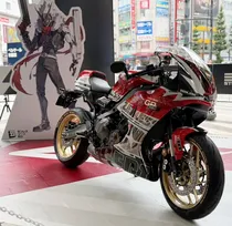 『ゼンゼロ』×ヤマハ発動機“コラボバイク”に人だかり「2Dにあるようなバイクが、3Dに出てきた」