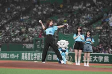 「100点満点です！」乃木坂46柴田柚菜、メンバーに見守られながら圧巻ノーバン投球　ネット反響「ちゃんとプレートから！」