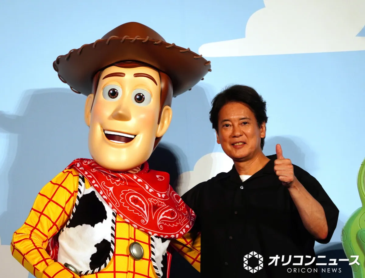 唐沢寿明、ウッディ役30年で“似てる”に言及「残念ながら俺のが先に生まれている」　所もバズと「似てる」