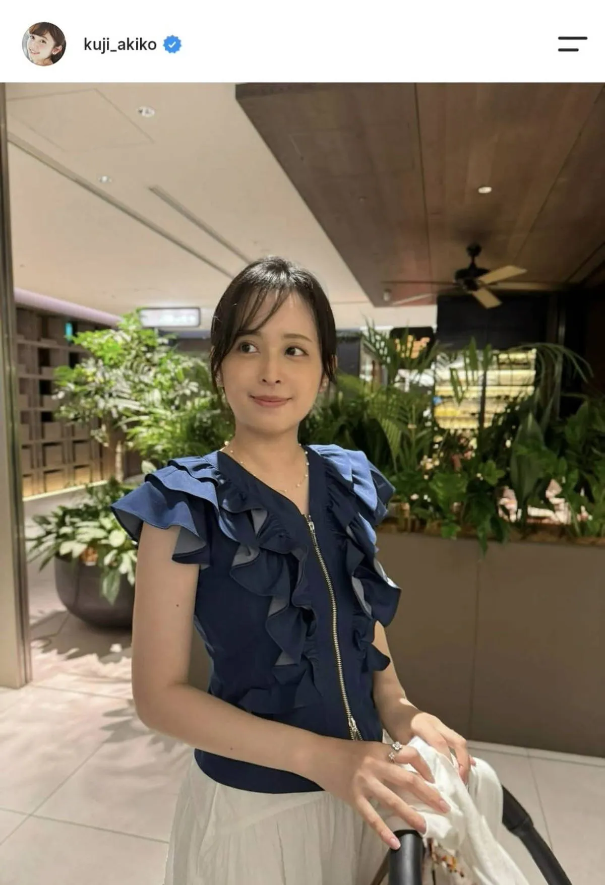 「娘ちゃん足長い」久慈暁子、長女を抱いた親子2ショット公開　成長した姿に反響　夫はバスケ選手の渡邊雄太