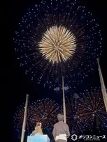 横浜流星＆広瀬すず、『汝、星のごとく』コラボ花火に感激　25万人来場の花火大会にサプライズ登場