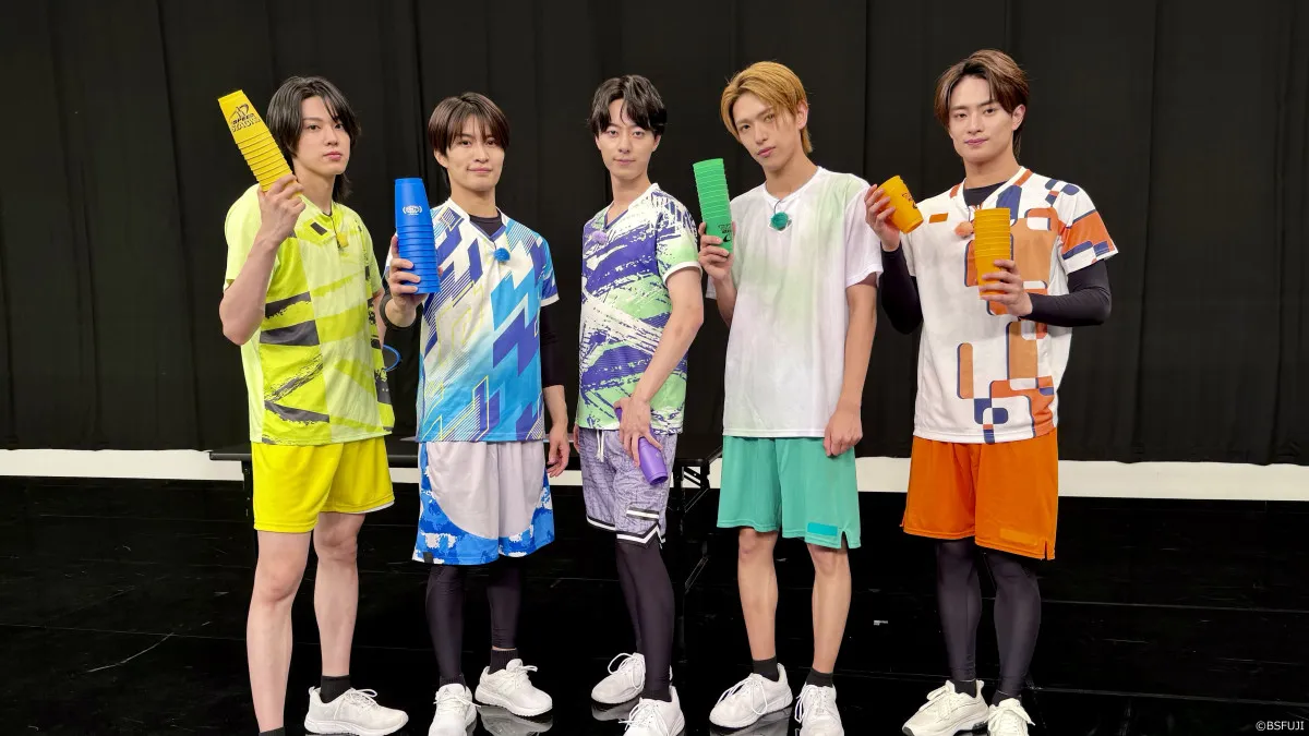 ACEes、スポーツスタッキングに挑戦　繊細な動きにいら立ち隠せず