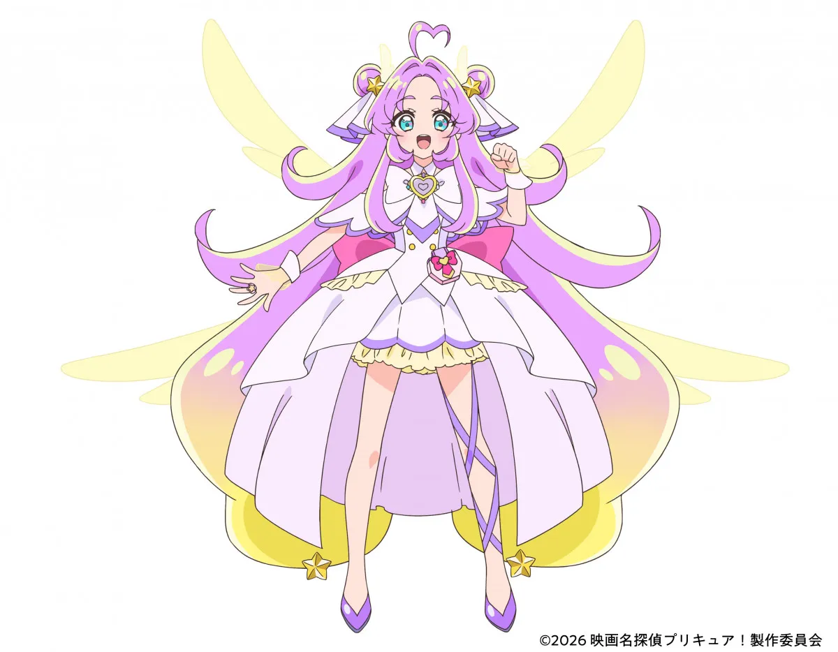 映画『名探偵プリキュア！』フューチャーフォーム解禁　黄金の羽で上品な装い！TV版の新フォーム発表