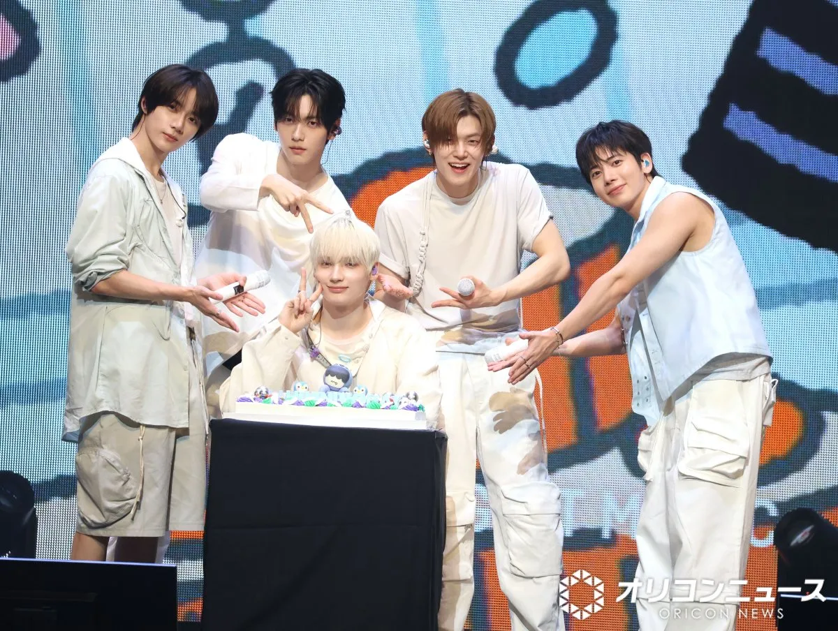 TXT・HUENINGKAI（ヒュニンカイ）、サプライズバースデーに笑顔「皆さまの愛情に報いたい」