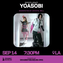 YOASOBI、米グラミー・ミュージアムでのライブ決定　スペシャルトークも