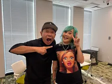 木梨憲武＆野沢直子、10年ぶり再会2ショット　懐かしトーク　『野沢直子 Oi！老い！オイっ！』ゲスト出演