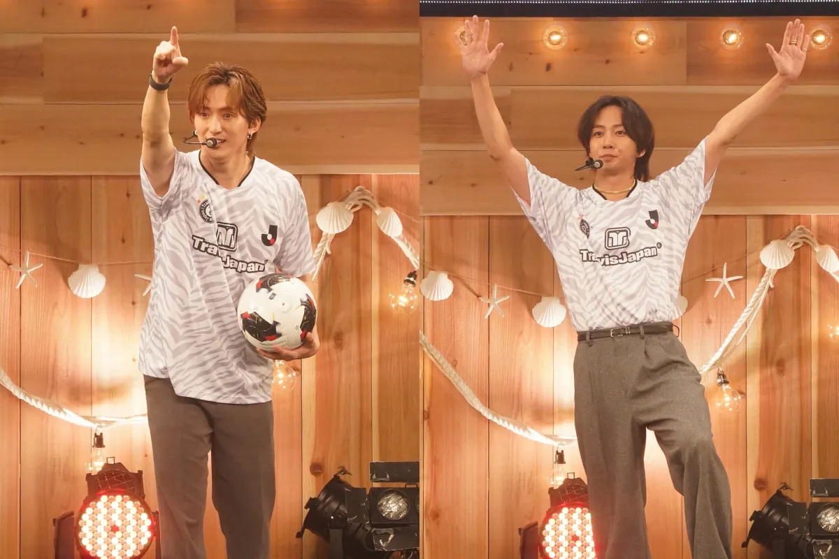 Travis Japan、サッカー番組『けるとめる』初イベントに約3000が熱狂　川島如恵留＆中村海人の難技リベンジに大盛り上がり