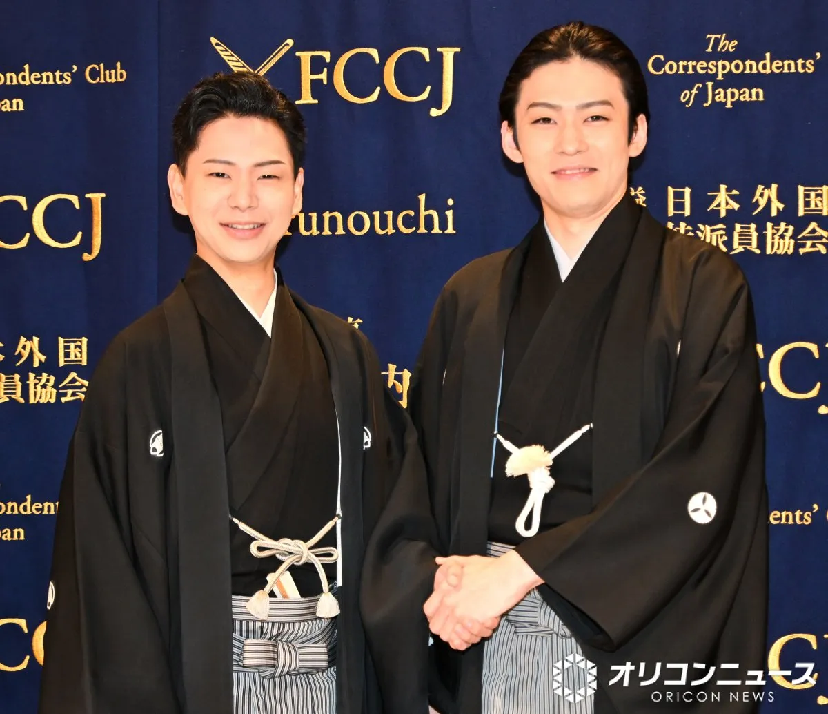 市川染五郎＆尾上辰之助、来年1月にロンドン・サドラーズウェルズ劇場で　映画『国宝』などでブームに