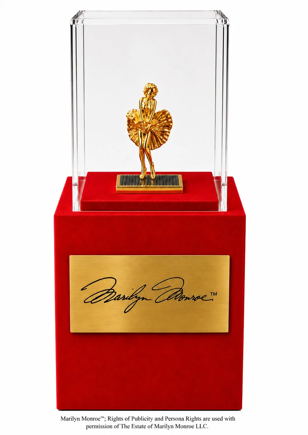マリリン・モンロー、生誕100周年　純金・純銀フィギュアが発売へ