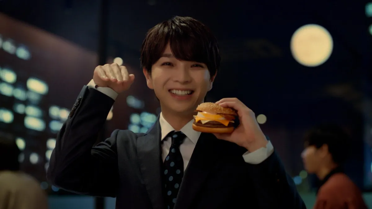 M!LK塩﨑太智、マクドナルドCMに初登場「ずっと出たいなと思っていた」　遊び心たっぷりの演技を披露【コメント全文】