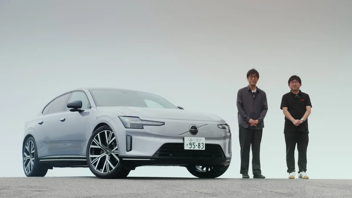 松任谷正隆、“1200万円”高級車に興奮「上質、そしてフラットだ！」　セダンでもSUVでもないボルボの新たなフラッグシップモデル