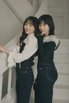 乃木坂46池田瑛紗＆一ノ瀬美空、すらり美脚を披露　パッド入りデニムのLOOKモデル就任【インタビュー全文】