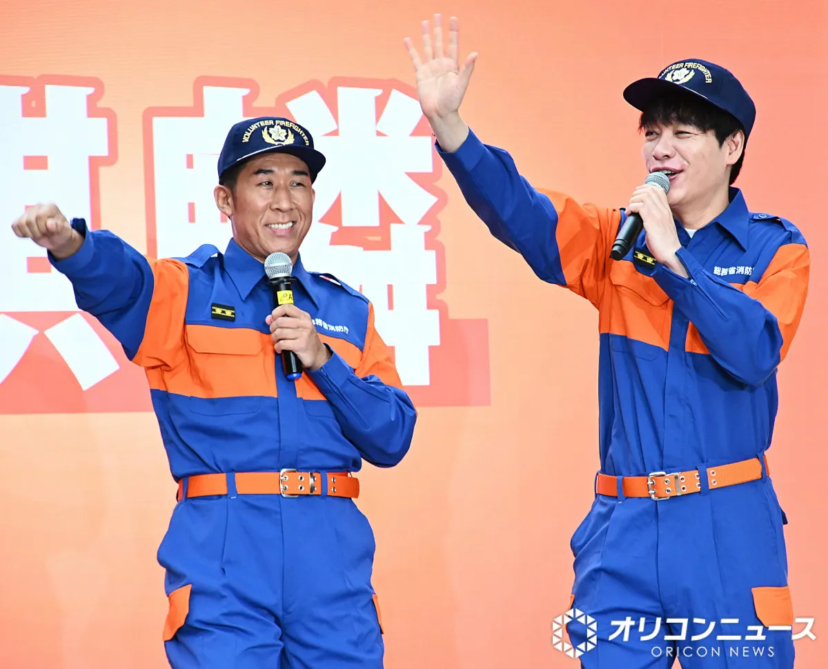 麒麟・田村裕、相方の隣で緊張「毎日テレビで見ているんで（笑）」　川島明の「麒麟です」に観客沸く