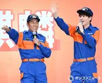 麒麟・田村裕、相方の隣で緊張「毎日テレビで見ているんで（笑）」　川島明の「麒麟です」に観客沸く