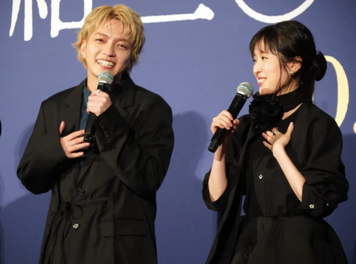 なにわ男子・西畑大吾＆福本莉子、泉谷星奈の発言に胸キュン「心がぽかぽかします」