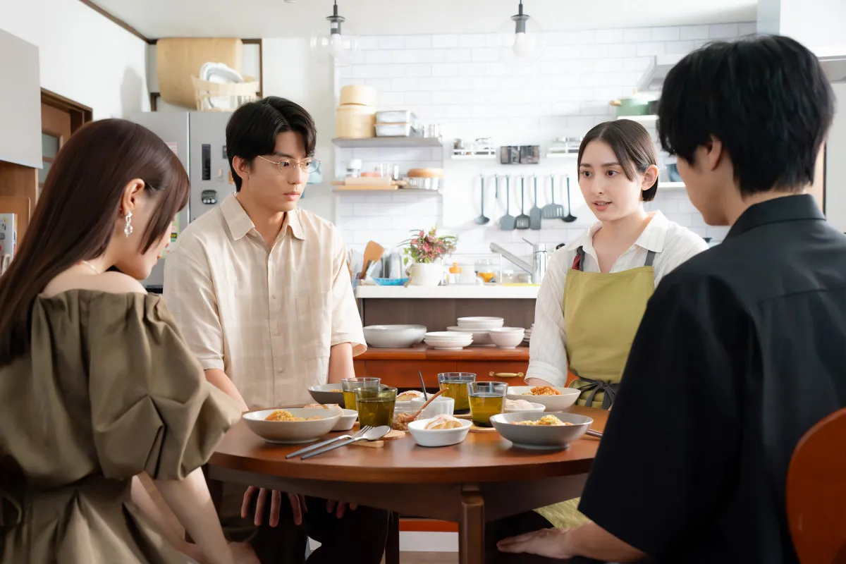W不倫発覚…　お互いのパートナー立ち会いで食事へ　3日放送『一緒にごはんをたべるだけ』第10話【あらすじ】