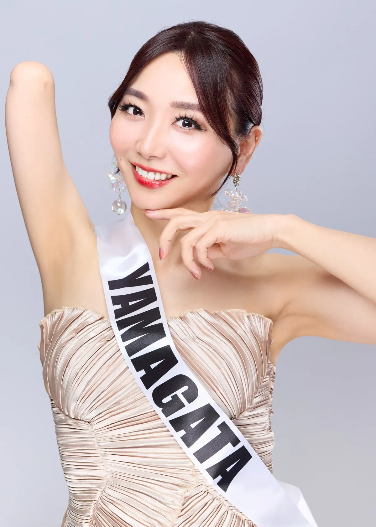 生まれつき腕に障害を持つ武田 麻理加さん、ミセスSDGsジャパン2026に山形代表として挑戦　「自分自身を隠さず、堂々と日本大会の舞台に立つことで、誰かが『私も一歩踏み出してみよう』と思えるきっかけを届けたい」