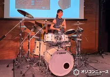 海外からも注目を集めるドラマー・川口千里「自分、すごくうまいかもと思わせてくれる音」 ヤマハ最新ドラム発表会で圧巻パフォーマンス