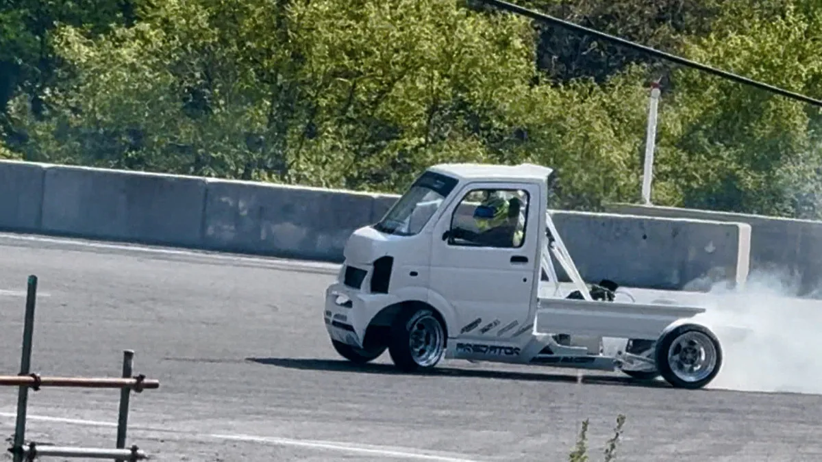 “ドラフトも可能”サーキット専用の軽トラ…進化系軽トラ続々登場　5日放送『誰も知らんキング』