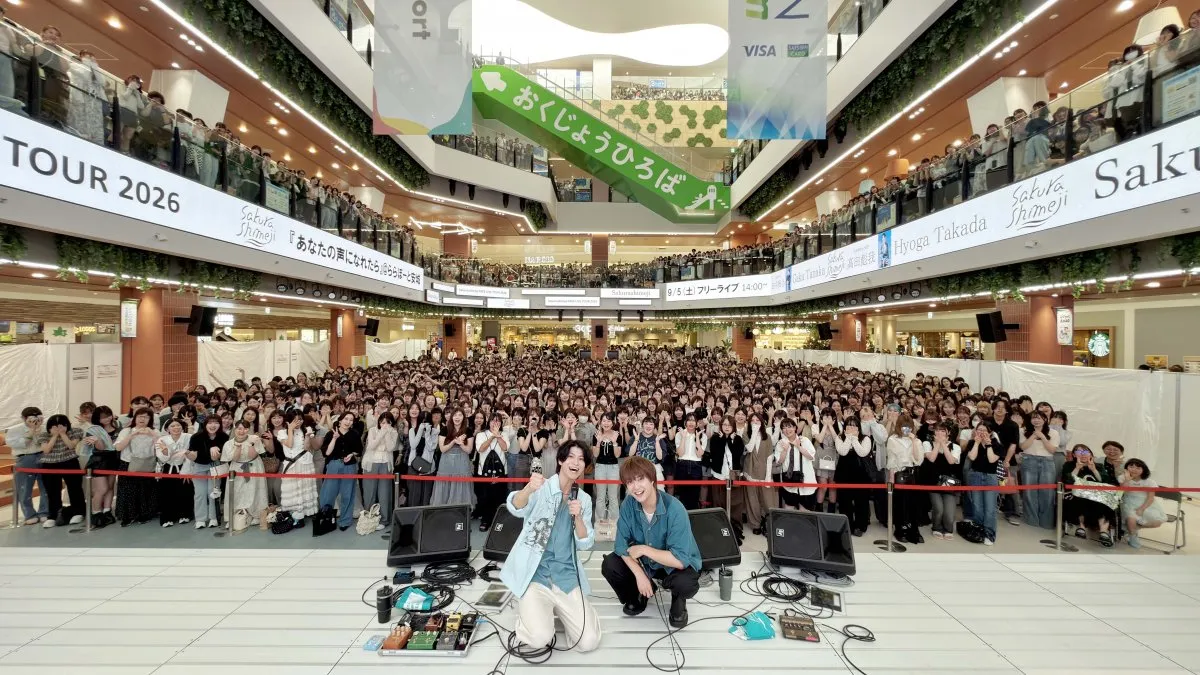 「EBiDAN」Sakurashimeji、フリーライブに2500人　「あなたの声になれたら」を初披露