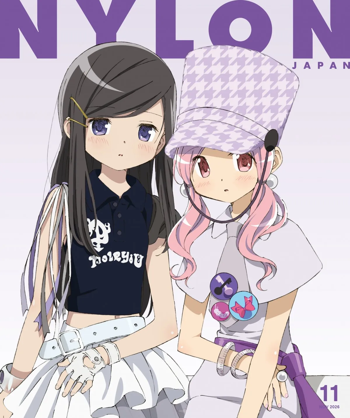 鹿目まどか＆暁美ほむら『NYLON JAPAN』表紙に登場　『まどマギ』愛語る狩野英孝インタビュー掲載