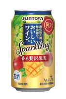 「酸化防止剤無添加のおいしいワイン。」に“香る贅沢果実”スパークリング　11月から期間限定