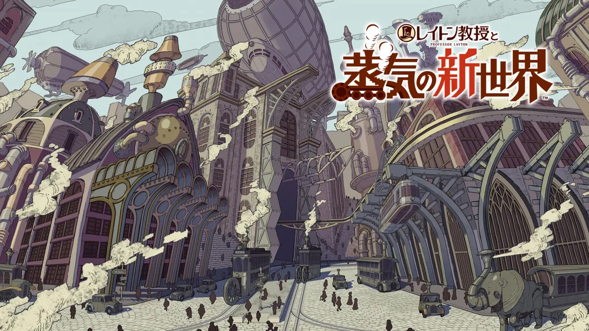 『レイトン』新作12月10日発売決定　『レイトン教授と蒸気の新世界』【ニンダイ】