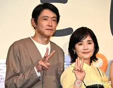 石田ひかり＆筒井道隆、『あすなろ白書』以来33年ぶり共演　初の夫婦役に　舞台あいさつで息ぴったりにエスコート